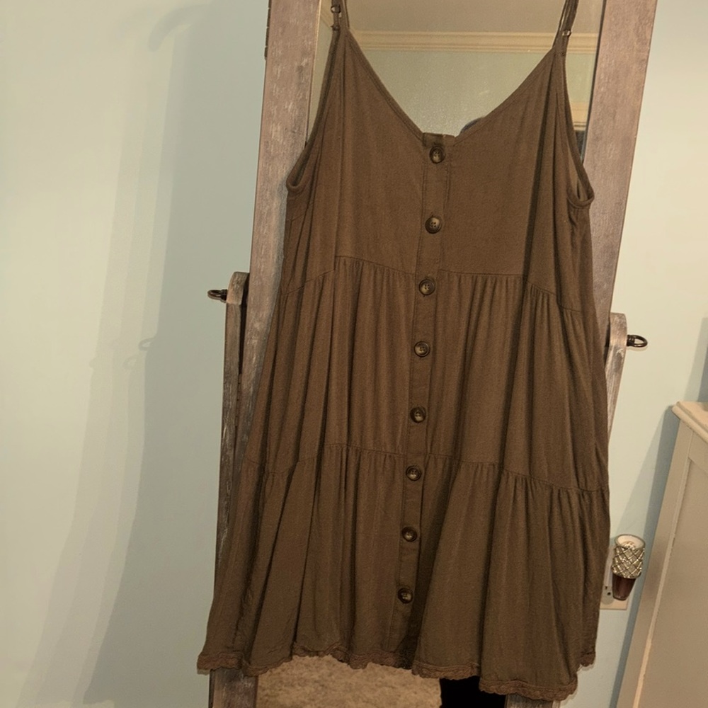 Skinny strap dress